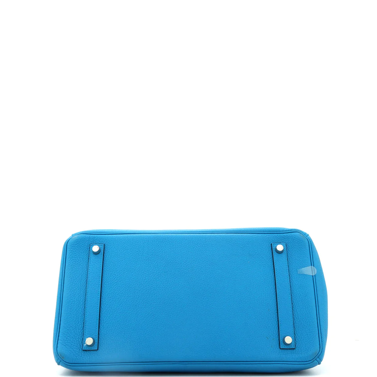 Birkin Handbag Bleu Zanzibar Togo with Palladium Hardware 35 - Deep Luxury