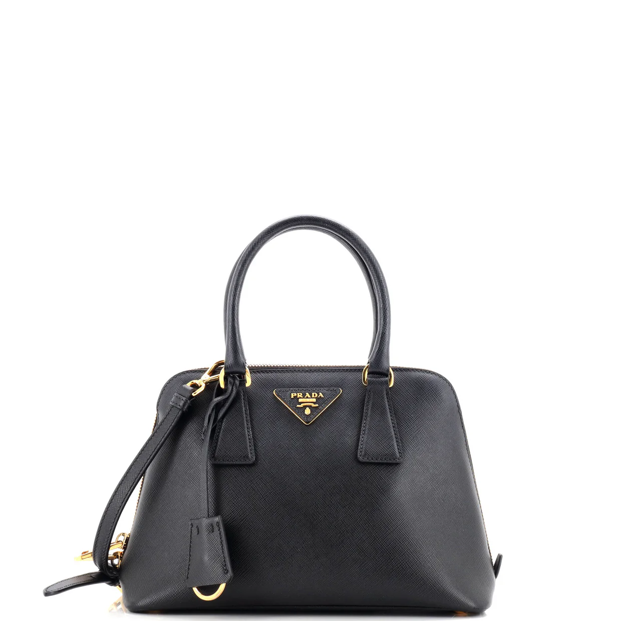 Promenade Bag Saffiano Leather Small - Deep Luxury