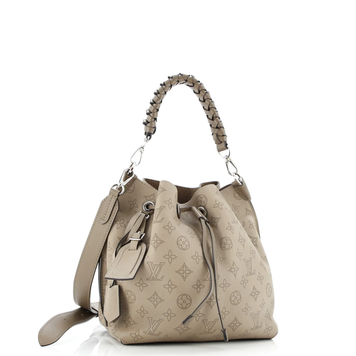 Muria Bucket Bag Mahina Leather - Deep Luxury