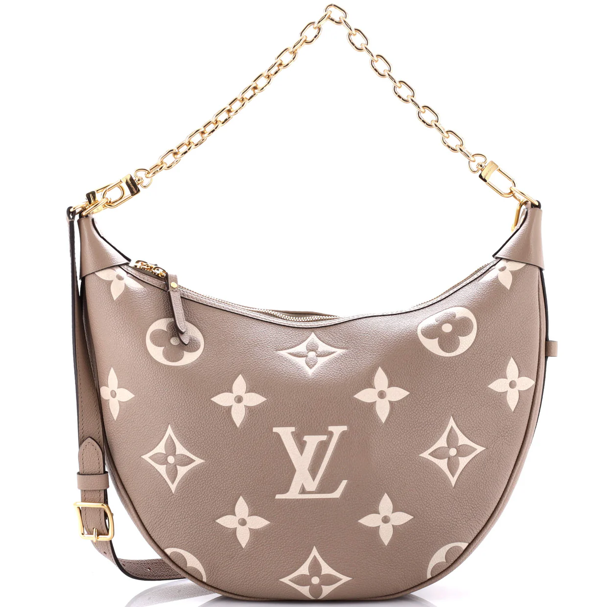 Loop Hobo Bicolor Monogram Empreinte Giant - Deep Luxury