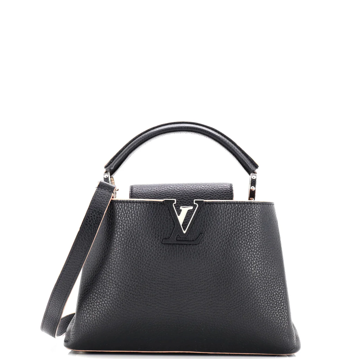 Capucines Bag Leather BB - Deep Luxury