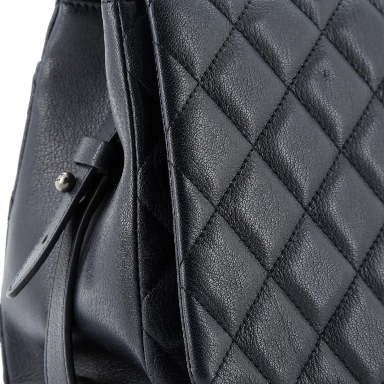 City Rock Flap Bag Quilted Goatskin Large - Deep Luxury
