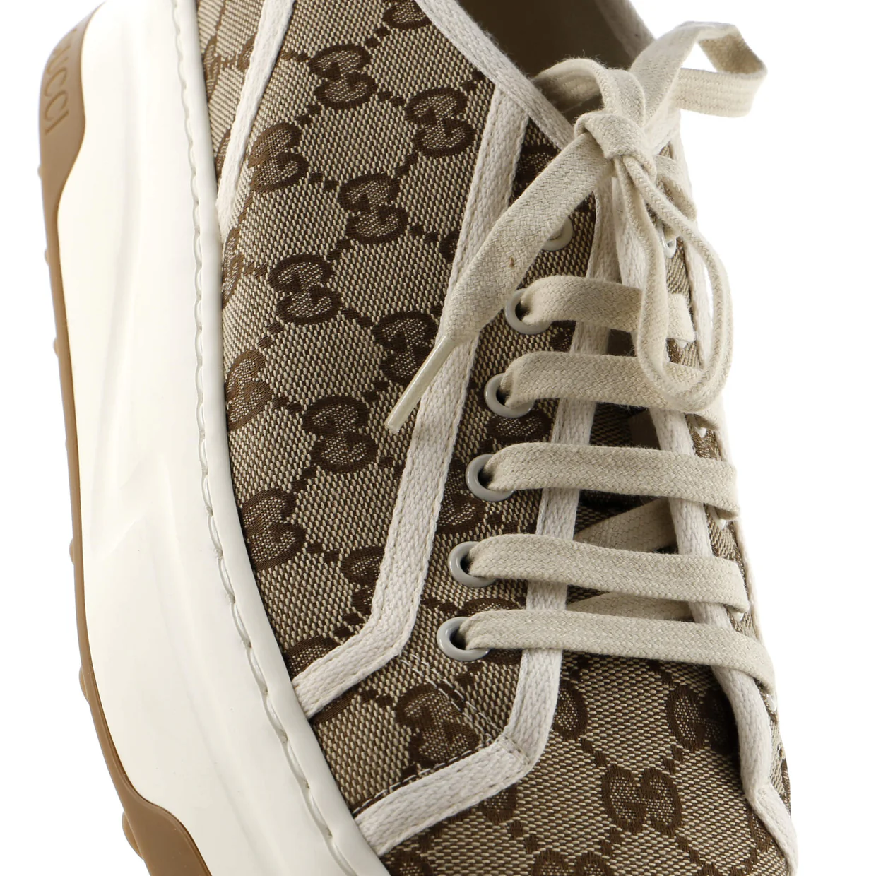 Men's Tennis Trek Sneakers GG Canvas - Deep Luxury