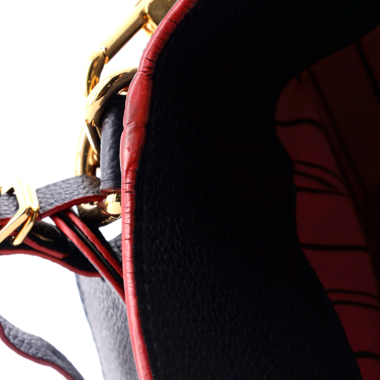 Melie Handbag Monogram Empreinte Leather - Deep Luxury