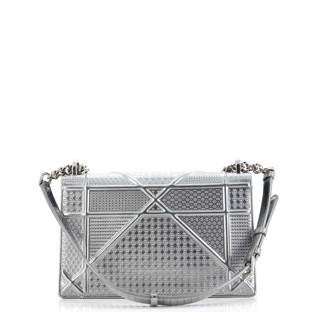 Diorama Flap Bag Cannage Embossed Calfskin Medium - Deep Luxury