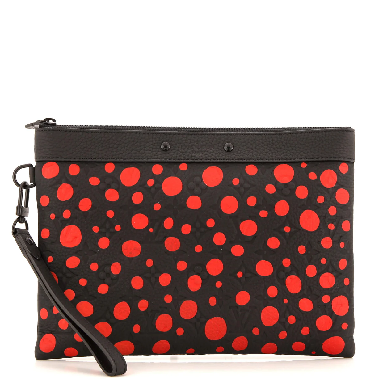 Pochette To Go Yayoi Kusama Infinity Dots Monogram Taurillon Leather - Deep Luxury