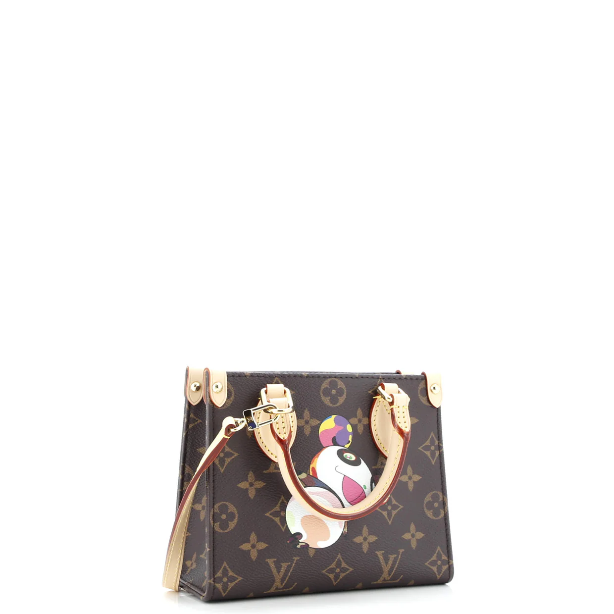 x Takashi Murakami OnTheGo Tote Limited Edition Monogram Panda BB - Deep Luxury