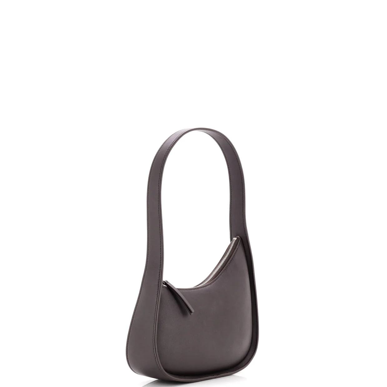 Half Moon Shoulder Bag Leather - Deep Luxury