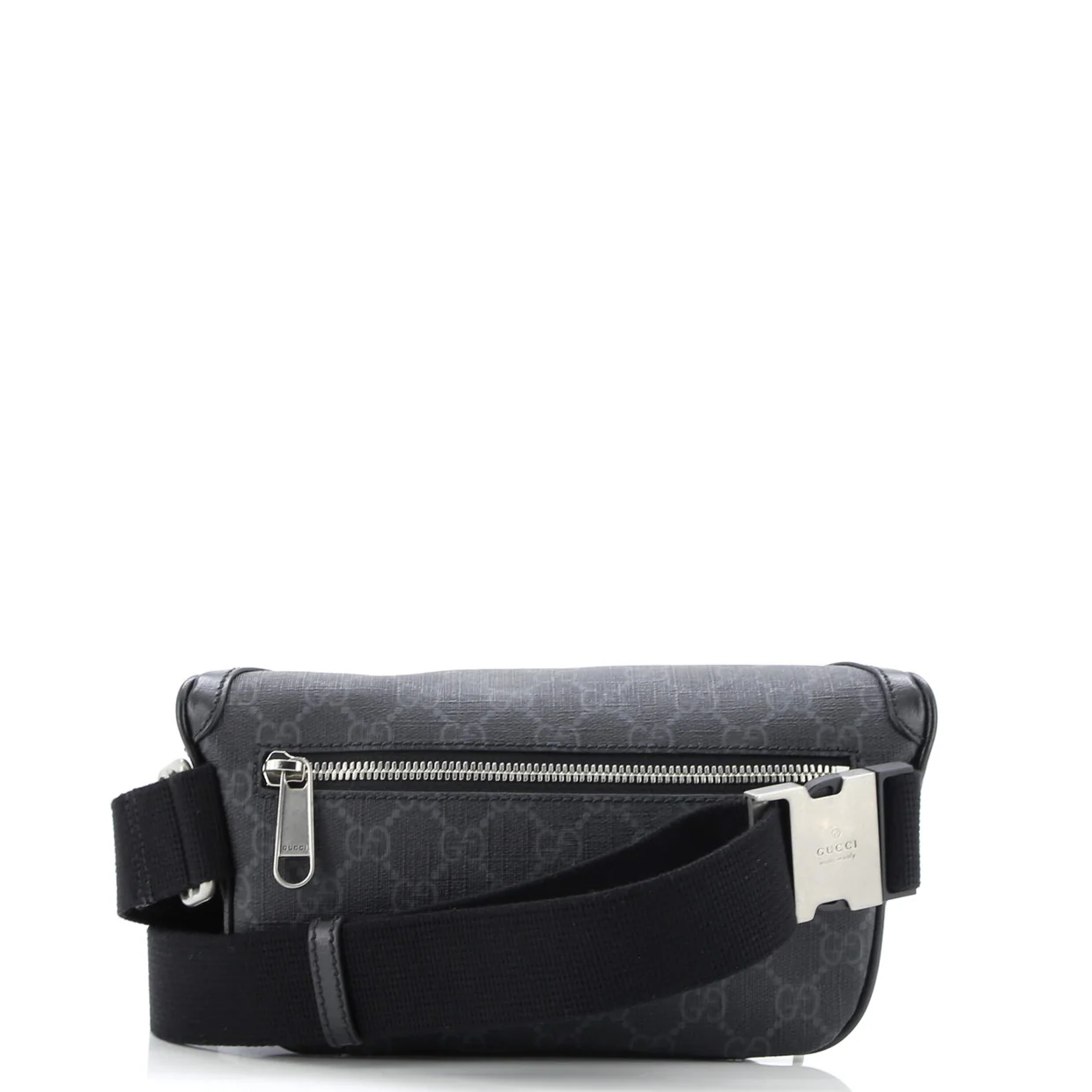 Interlocking G Patch Belt Bag GG Coated Canvas - Deep Luxury