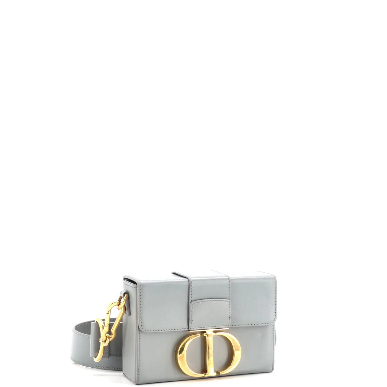30 Montaigne Box Bag Leather - Deep Luxury