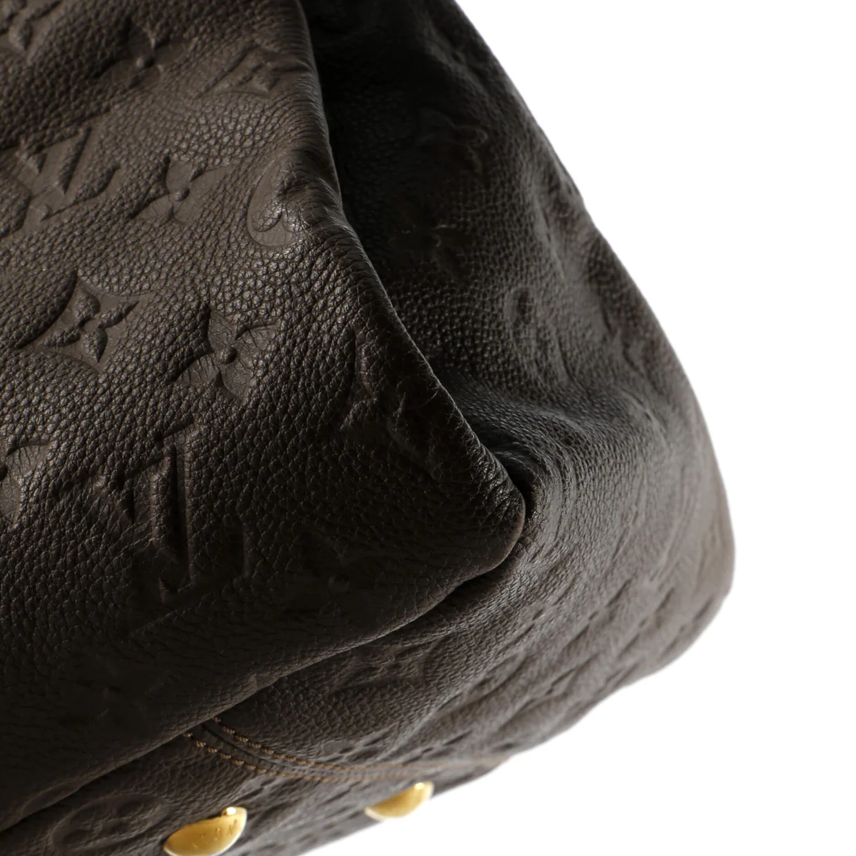 Artsy Handbag Monogram Empreinte Leather MM - Deep Luxury