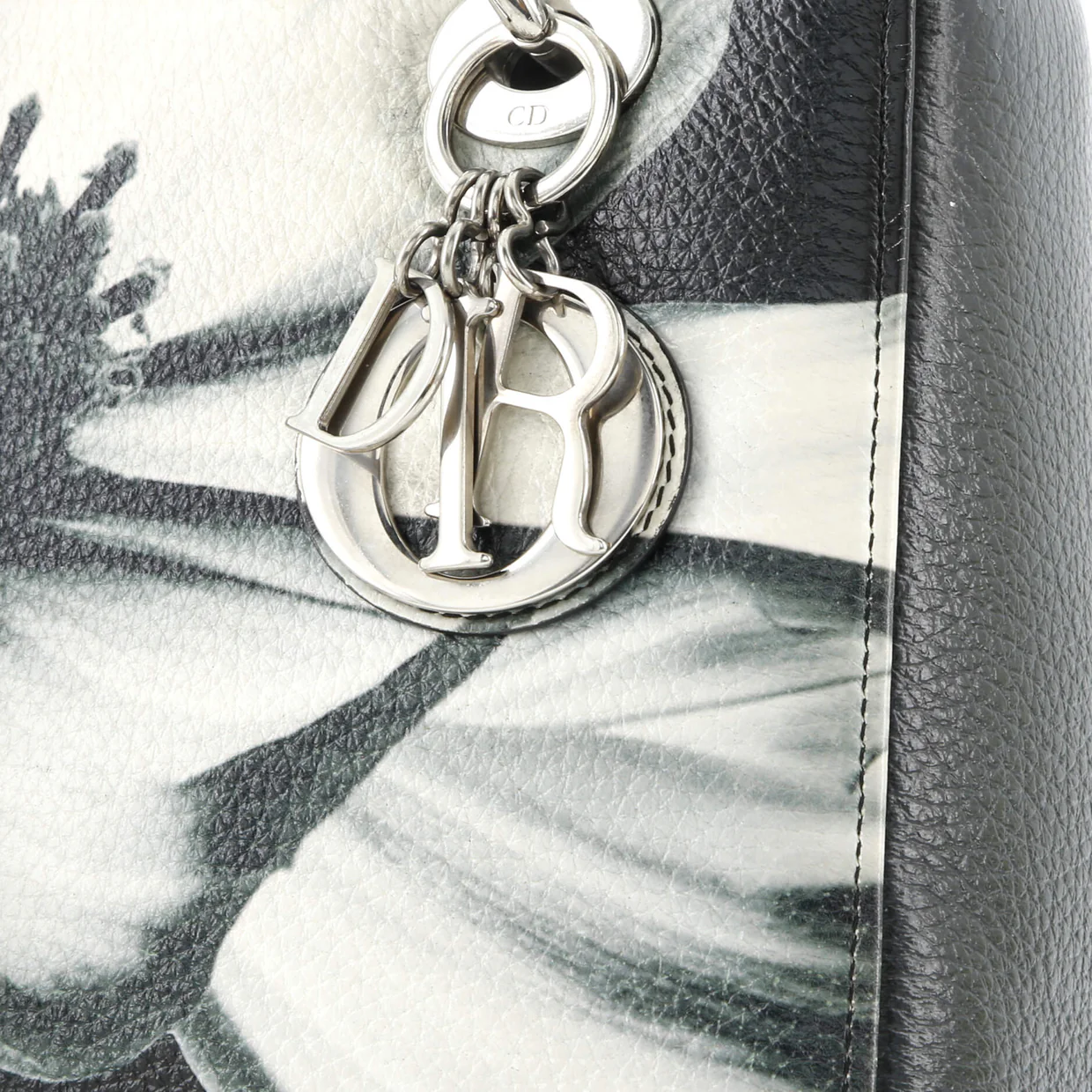 Lady Dior Bag Printed Leather Medium - Deep Luxury