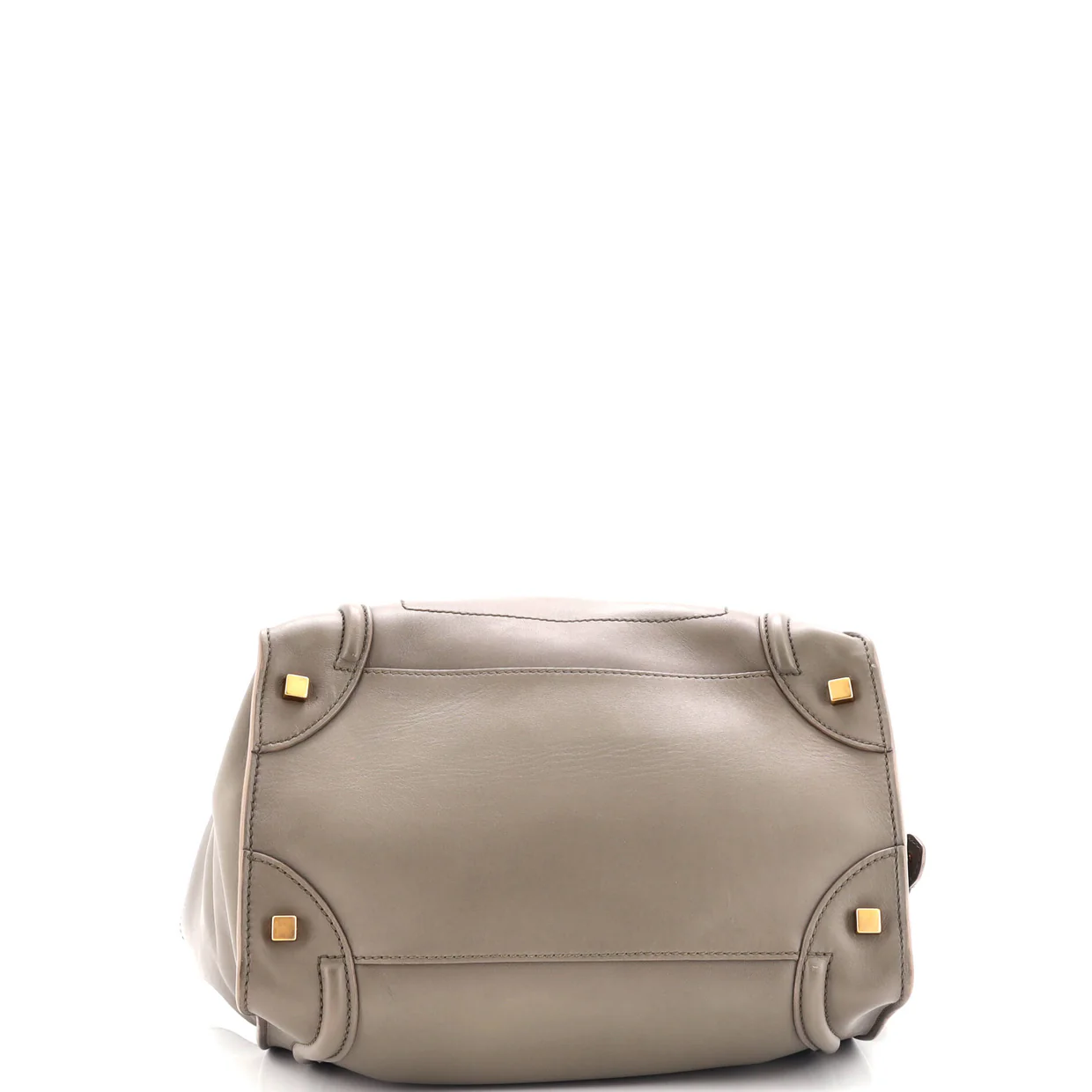 Luggage Bag Smooth Leather Mini - Deep Luxury