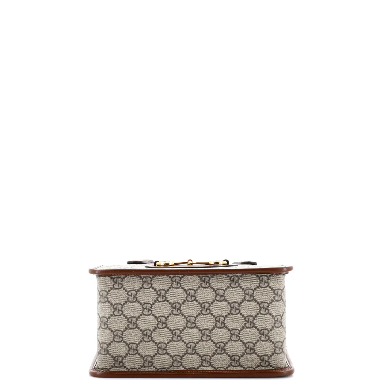 Horsebit 1955 Boston Bag GG Coated Canvas Mini - Deep Luxury