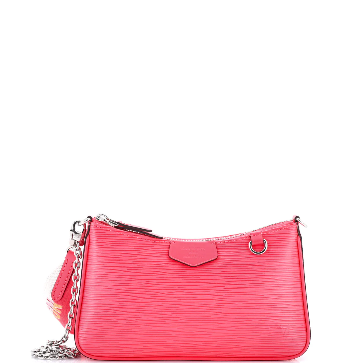 Easy Pouch on Strap Epi Leather with Canvas - Deep Luxury