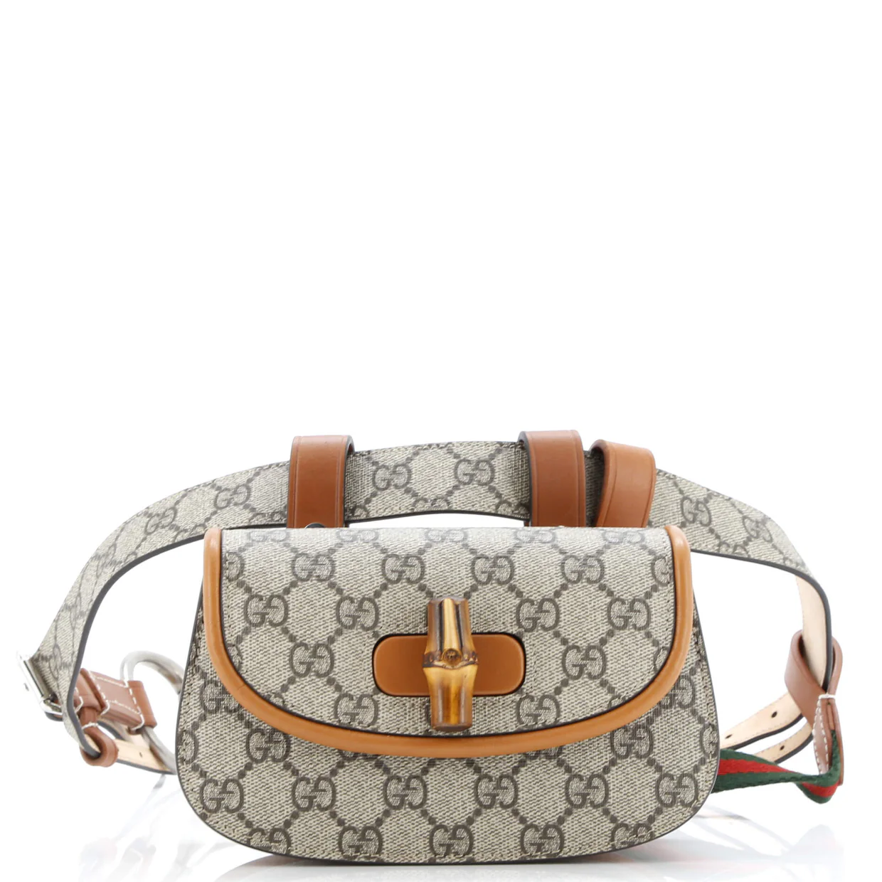 Bamboo 1947 Belt Bag GG Coated Canvas Mini - Deep Luxury