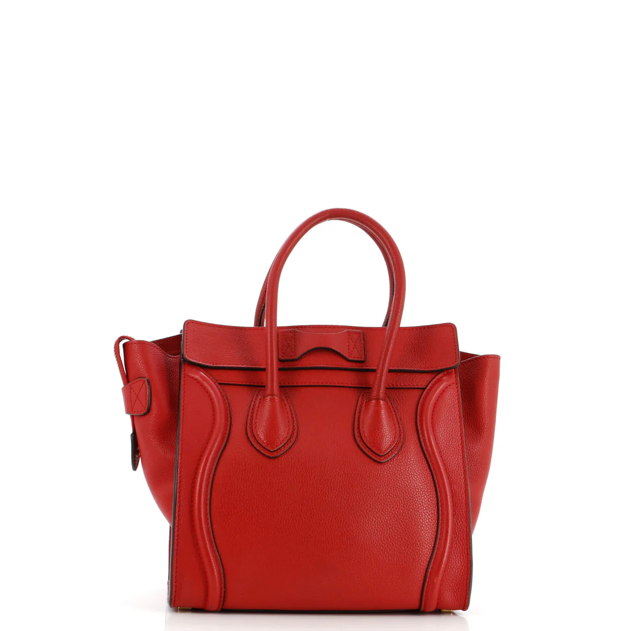 Luggage Bag Grainy Leather Micro - Deep Luxury