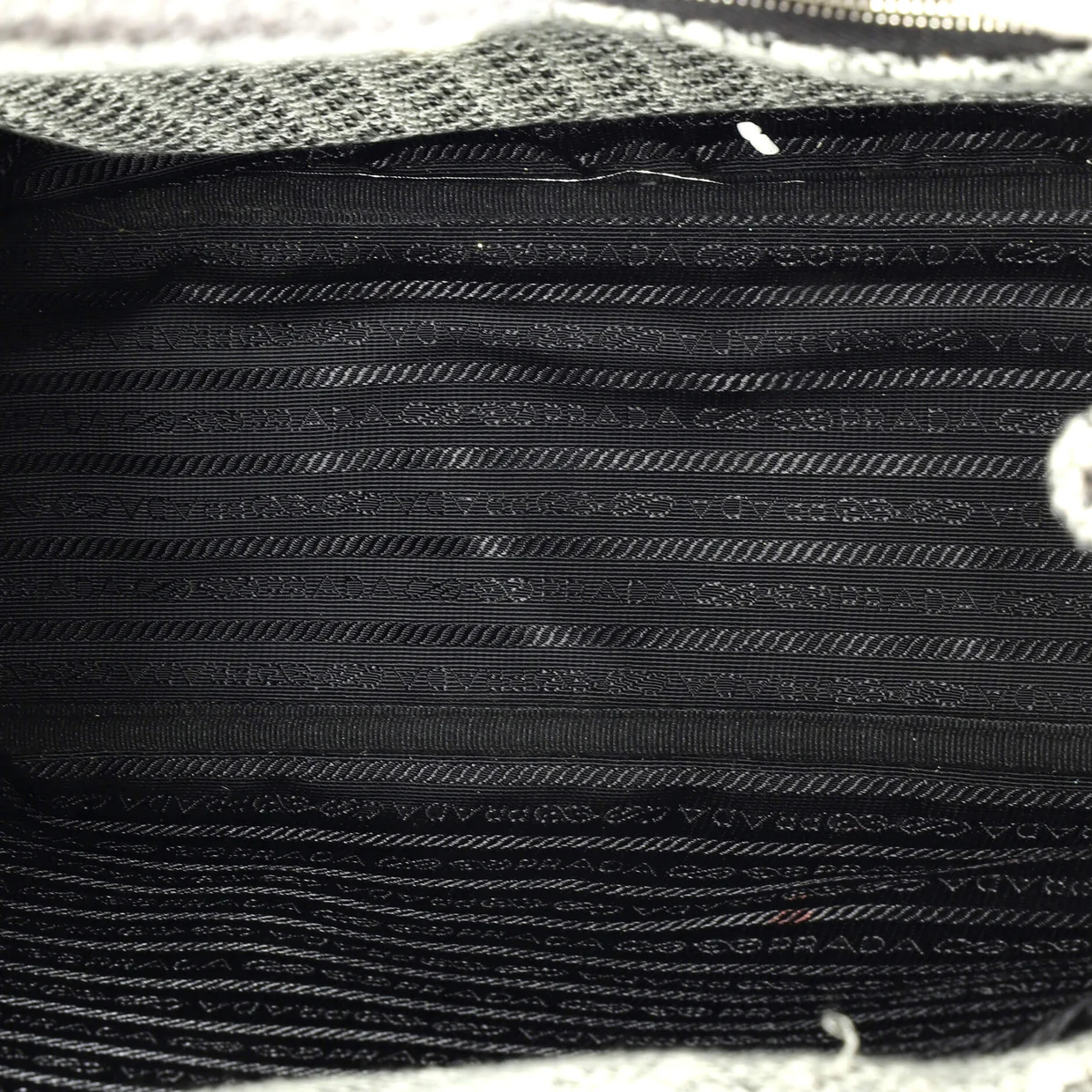 Logo Strap Canapa Tote Jacquard Medium - Deep Luxury