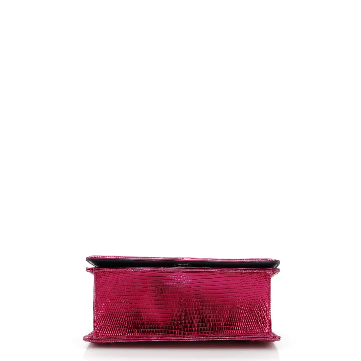 Diorama Flap Bag Lizard Medium - Deep Luxury