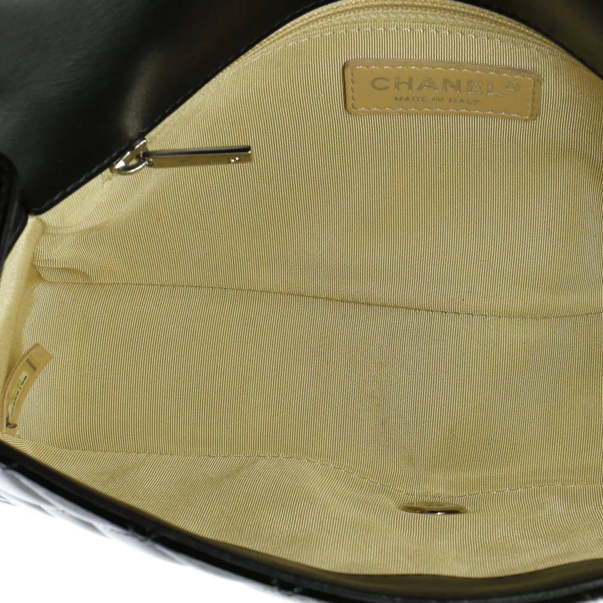 Coco Boy Flap Bag Quilted Patent Medium - Deep Luxury