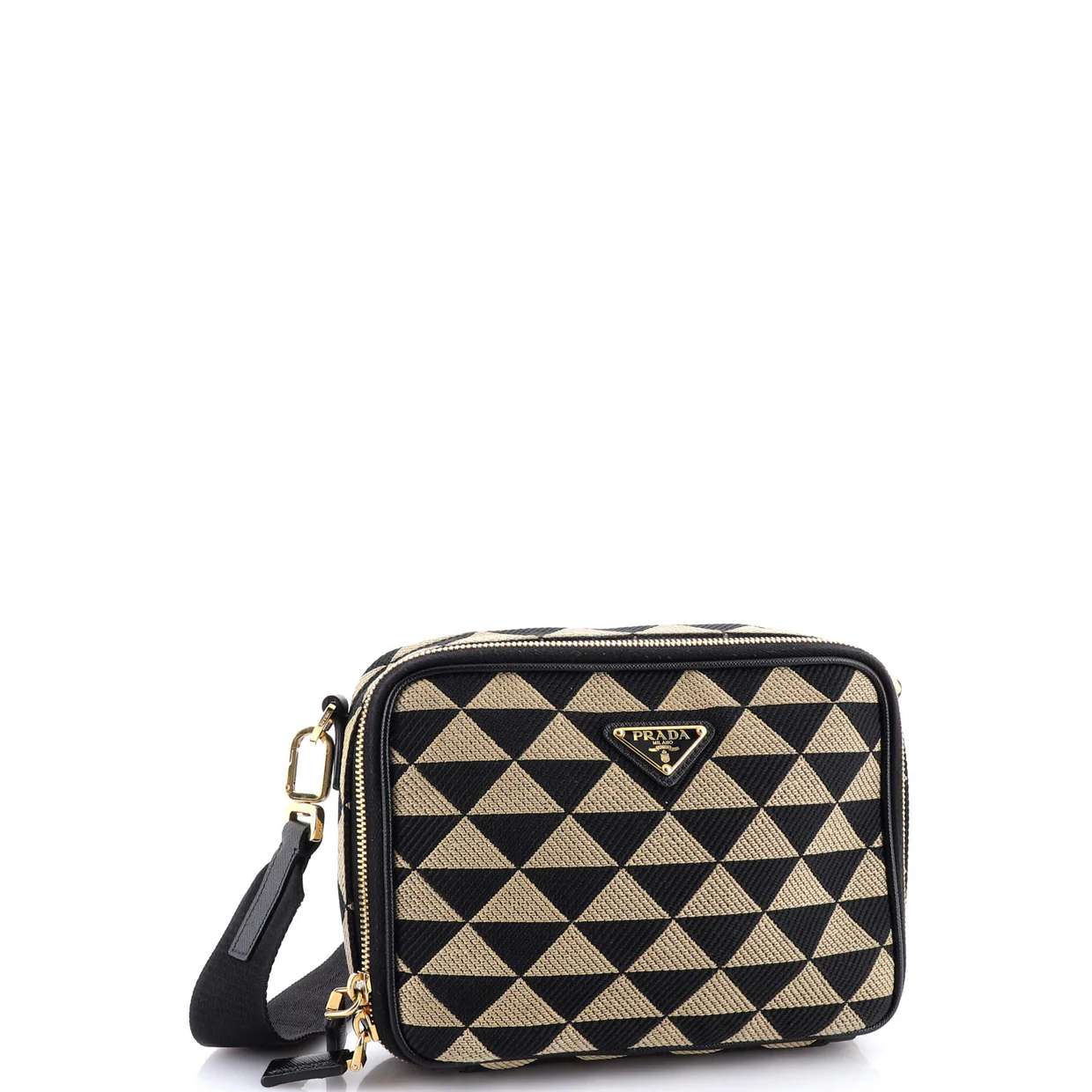 Symbole Zip Around Shoulder Bag Jacquard - Deep Luxury