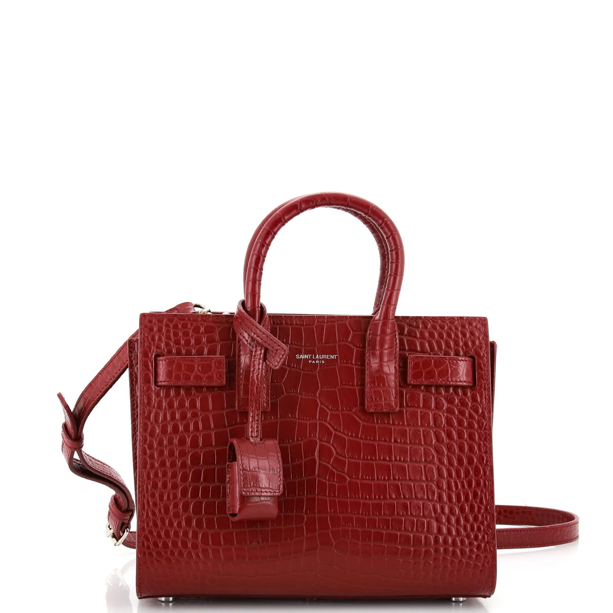 Sac de Jour NM Bag Crocodile Embossed Leather Baby - Deep Luxury
