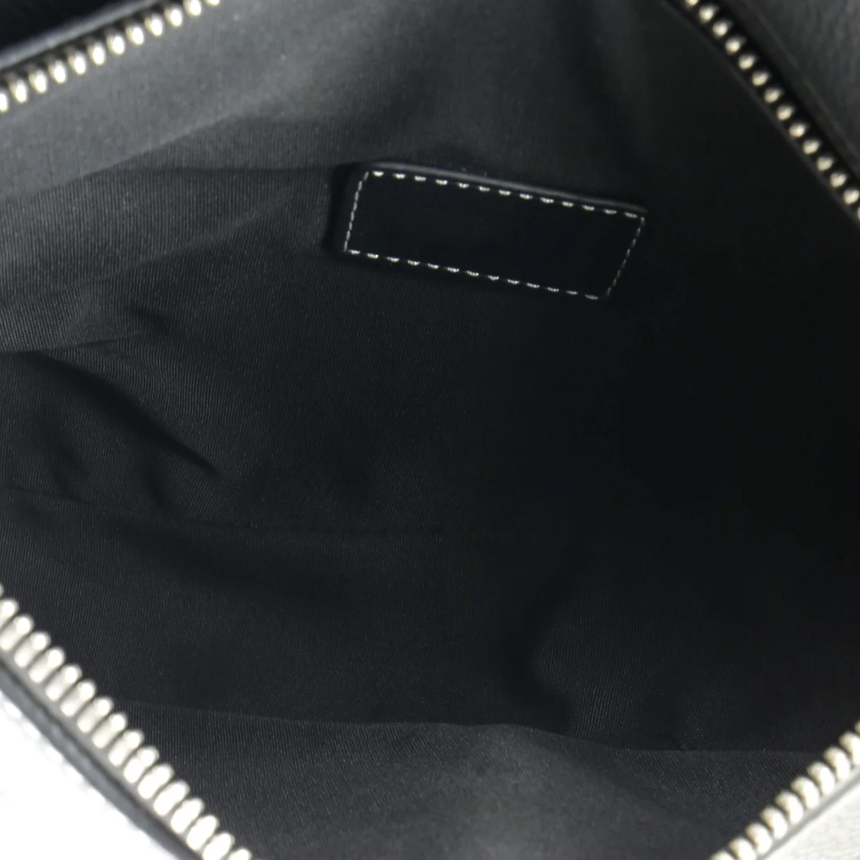 KAWS Saddle Crossbody Bag Leather with Applique - Deep Luxury