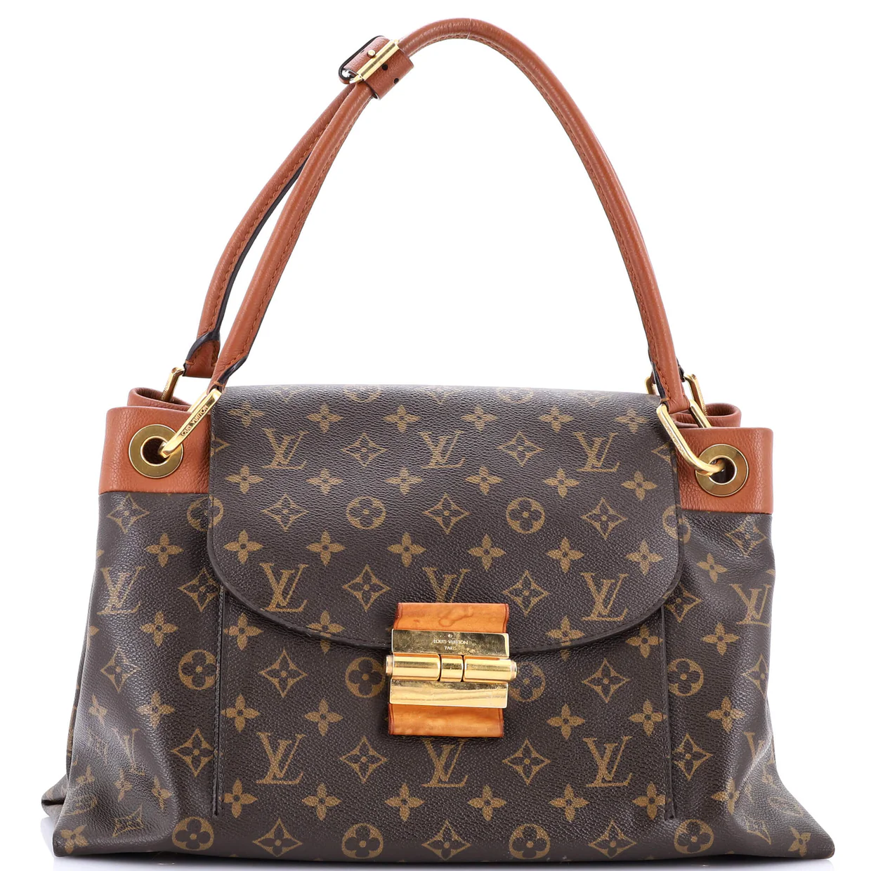 Olympe Handbag Monogram Canvas - Deep Luxury