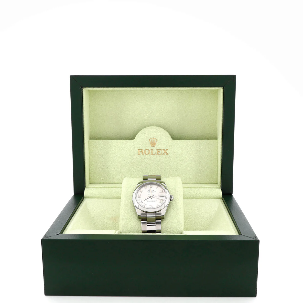 Oyster Perpetual Datejust Automatic Watch Stainless Steel 31 - Deep Luxury