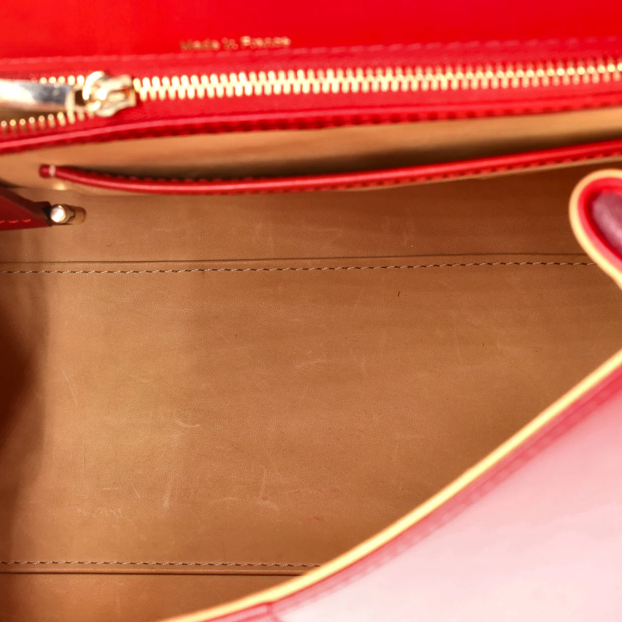 Brillant Top Handle Bag Leather MM - Deep Luxury