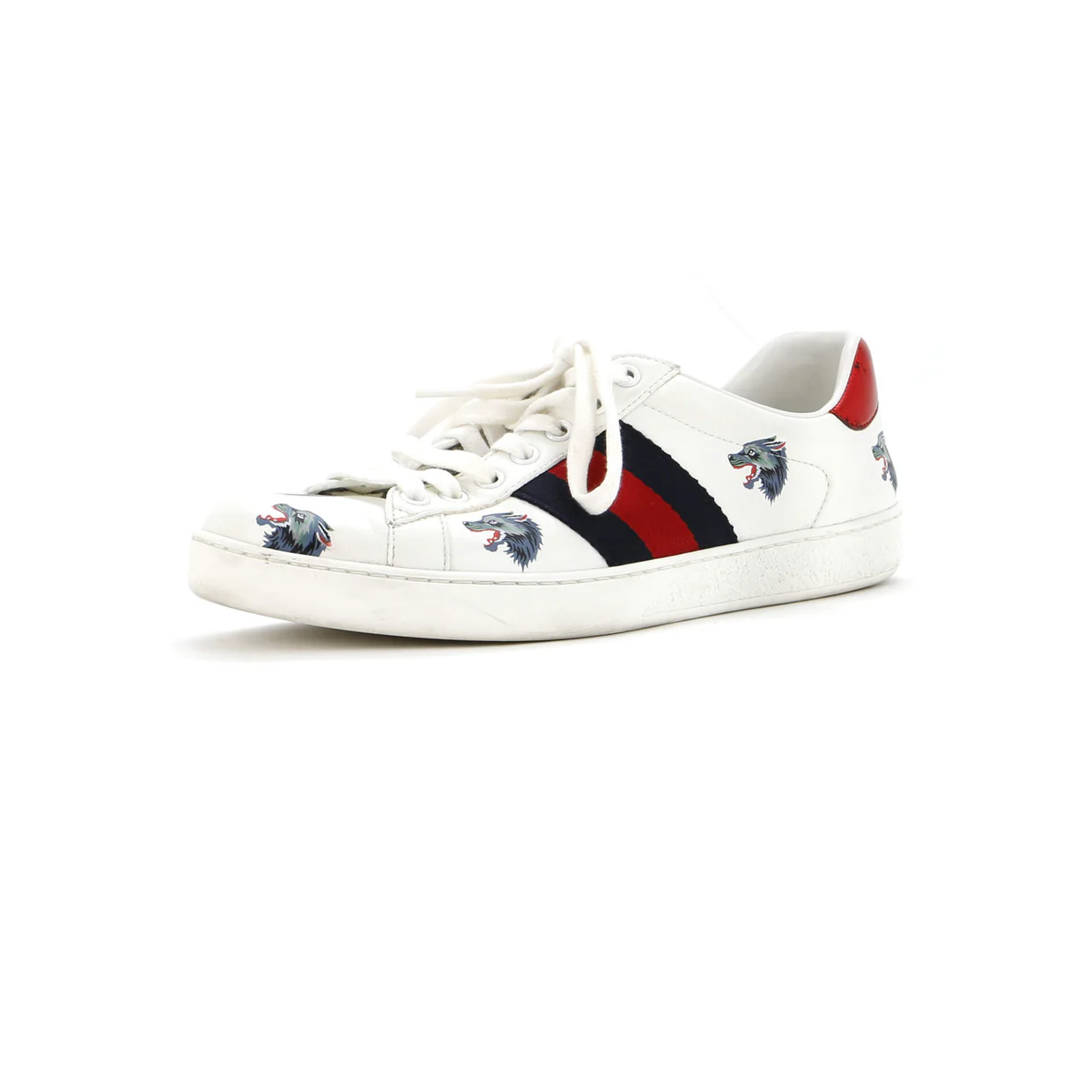 Ace Sneakers Printed Leather - Deep Luxury