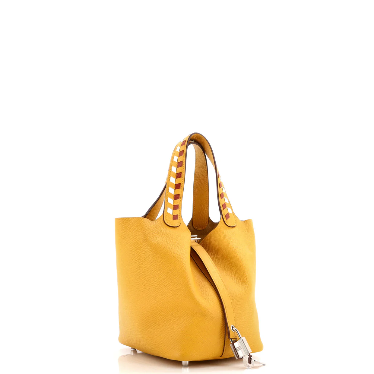 Picotin Lock Bag Tressage Epsom PM - Deep Luxury