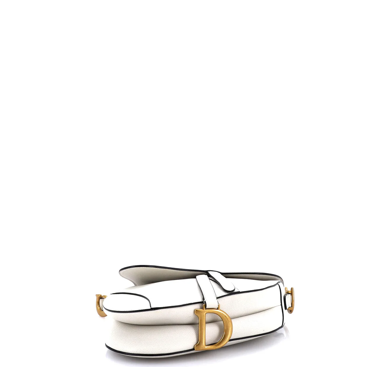 Saddle Handbag Leather Medium - Deep Luxury