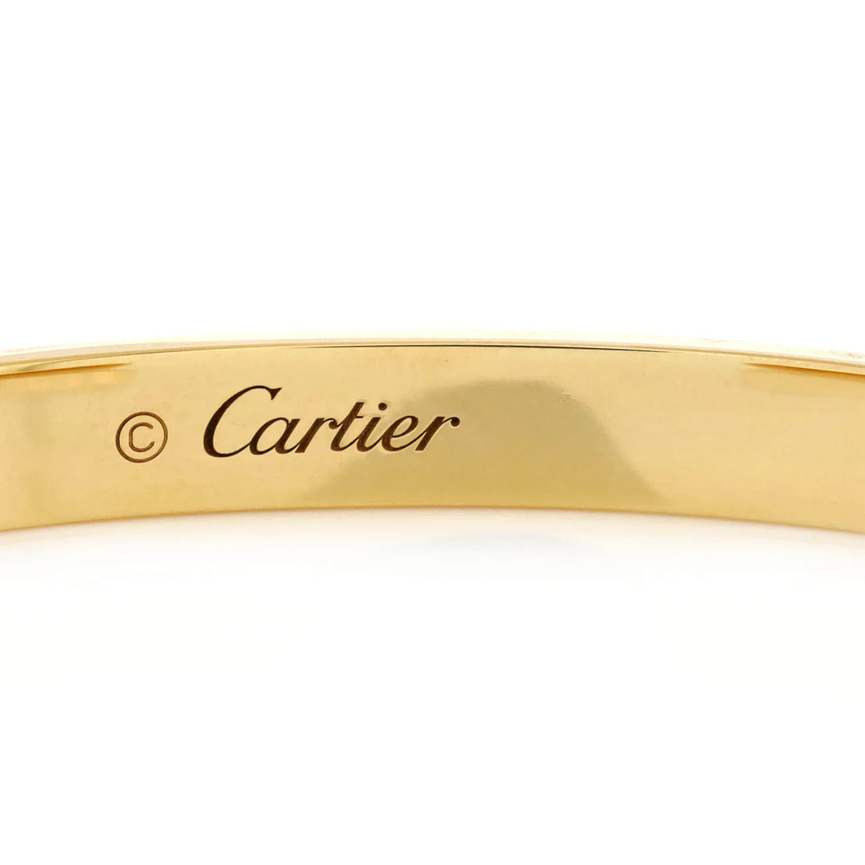 Love Cuff Bracelet 18K Yellow Gold - Deep Luxury