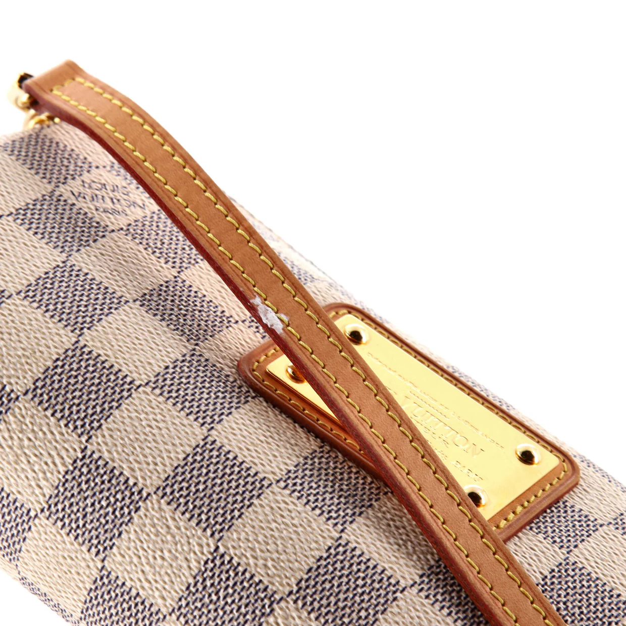Eva Handbag Damier - Deep Luxury