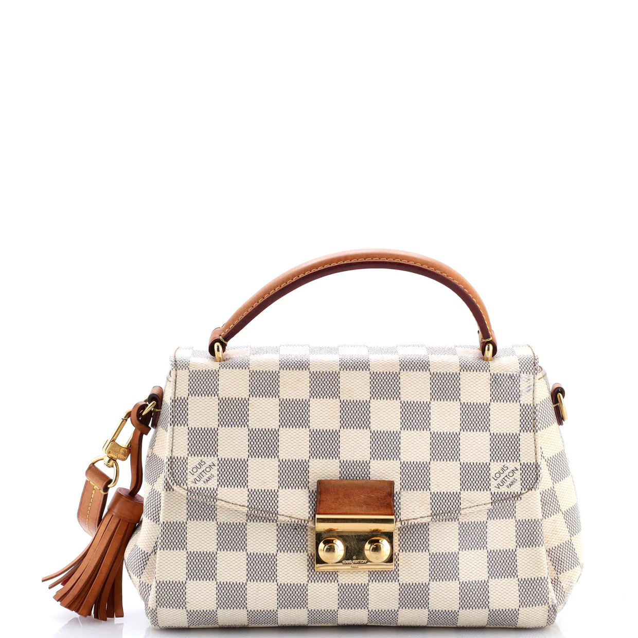 Croisette Handbag Damier - Deep Luxury