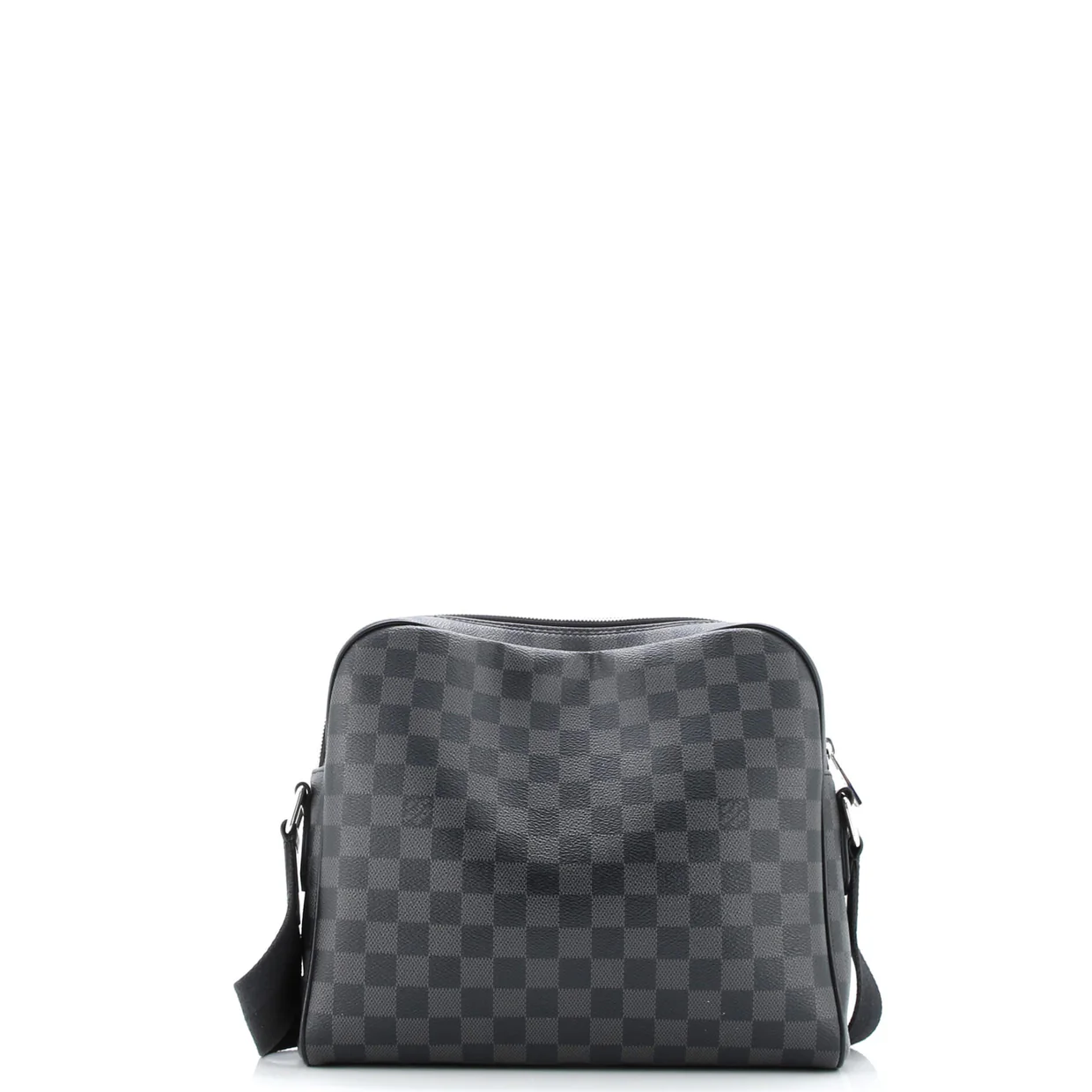 Dayton Reporter Bag Damier Graphite PM - Deep Luxury