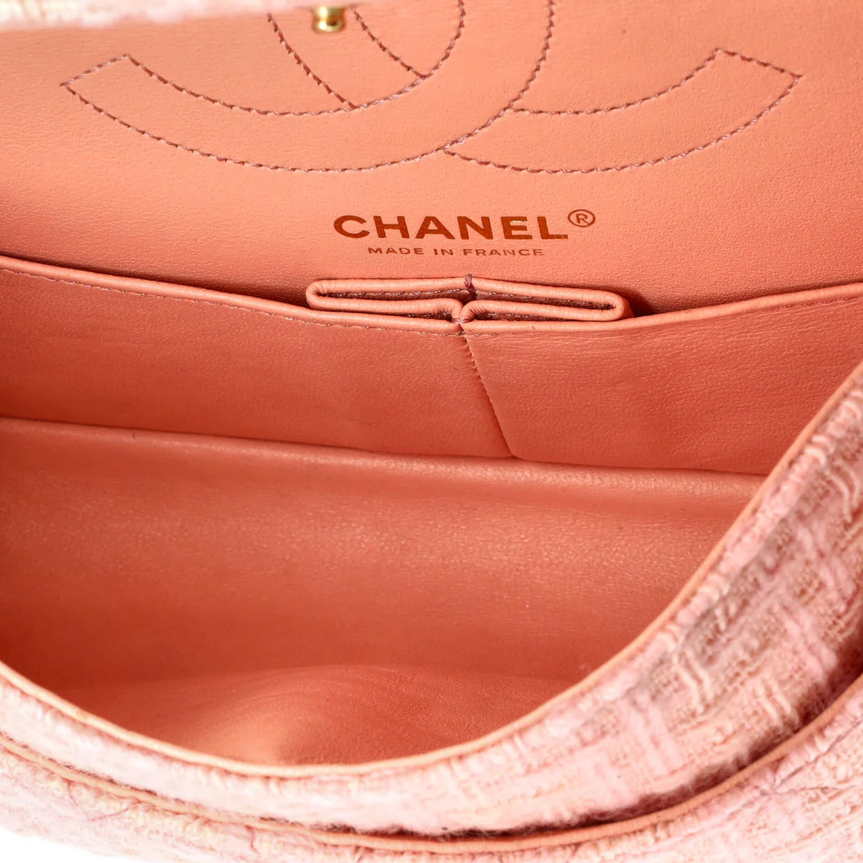 Reissue 2.55 Flap Bag Quilted Tweed 225 - Deep Luxury