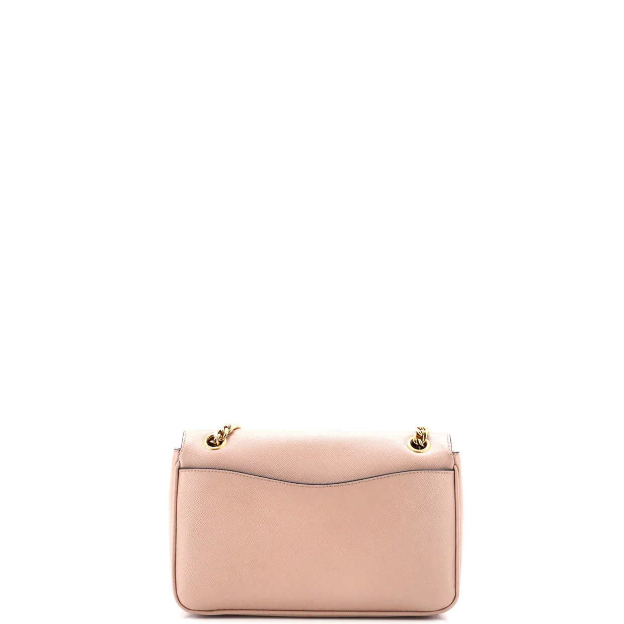 Pattina Flap Shoulder Bag Saffiano Leather Small - Deep Luxury