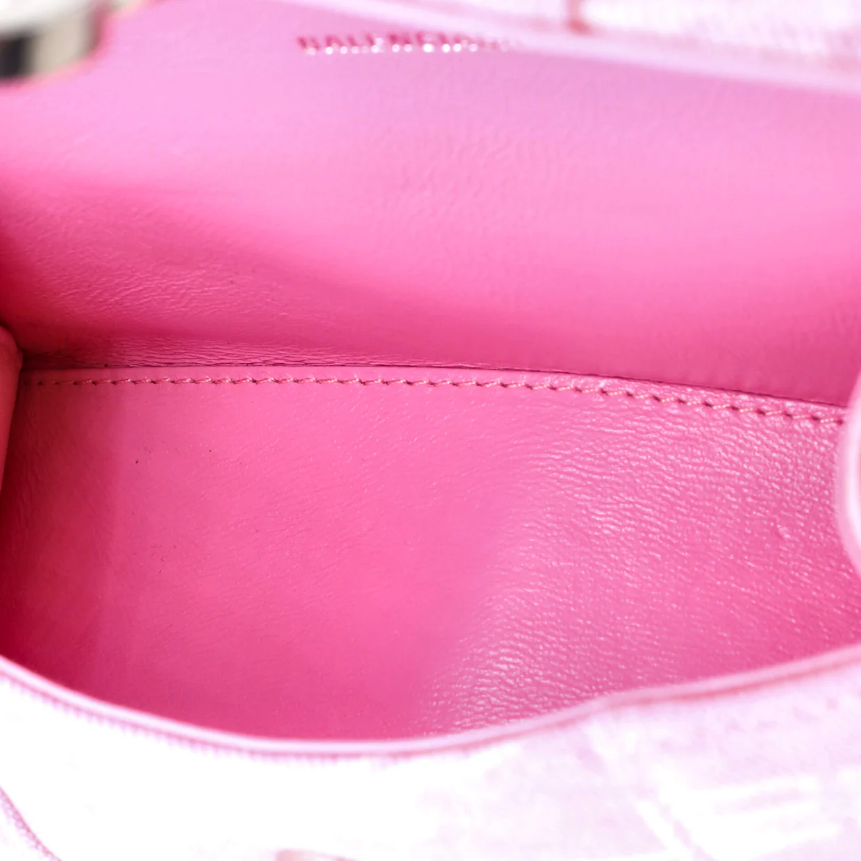 Hourglass Top Handle Bag BB Monogram Denim XS - Deep Luxury