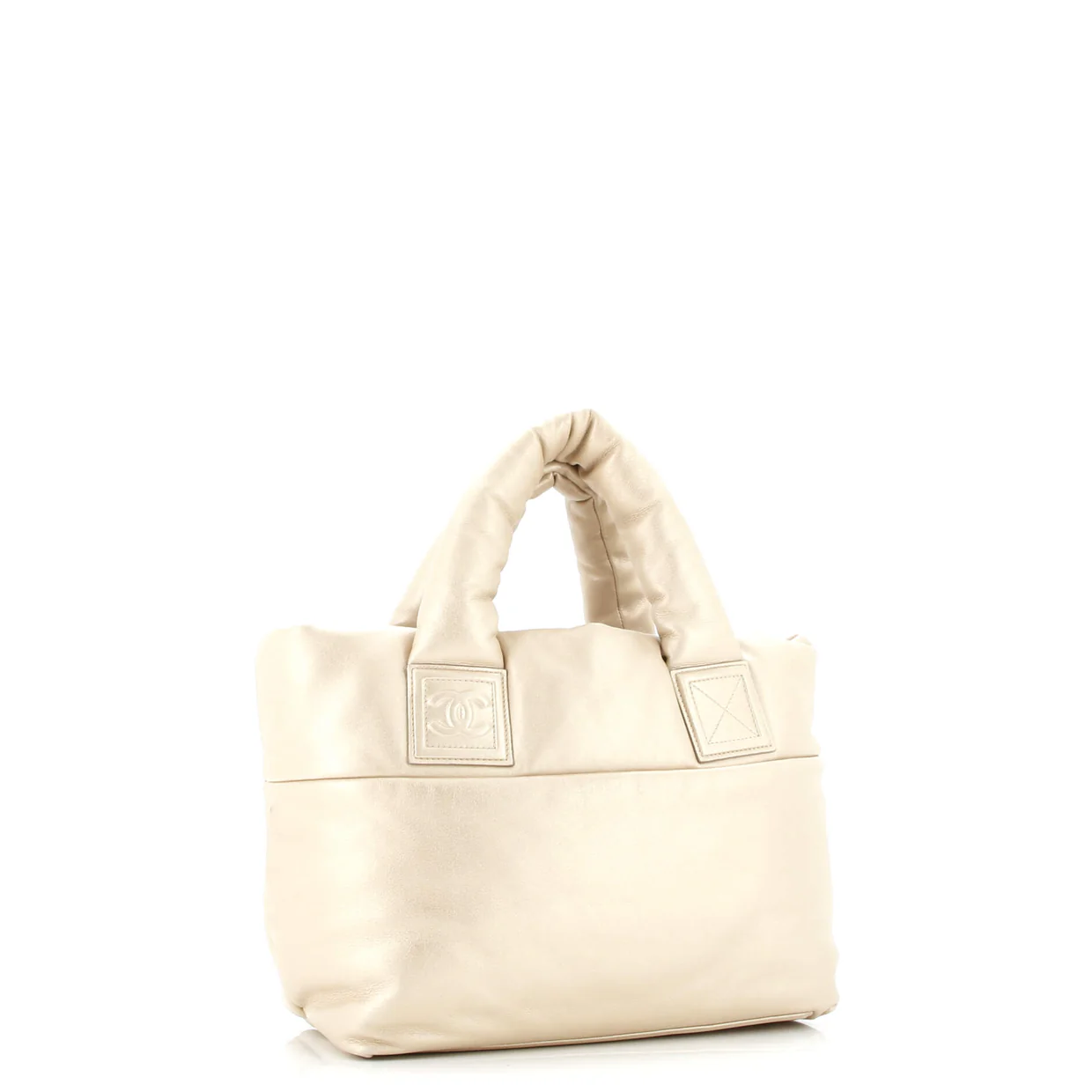 Coco Cocoon Reversible Tote Quilted Lambskin Small - Deep Luxury