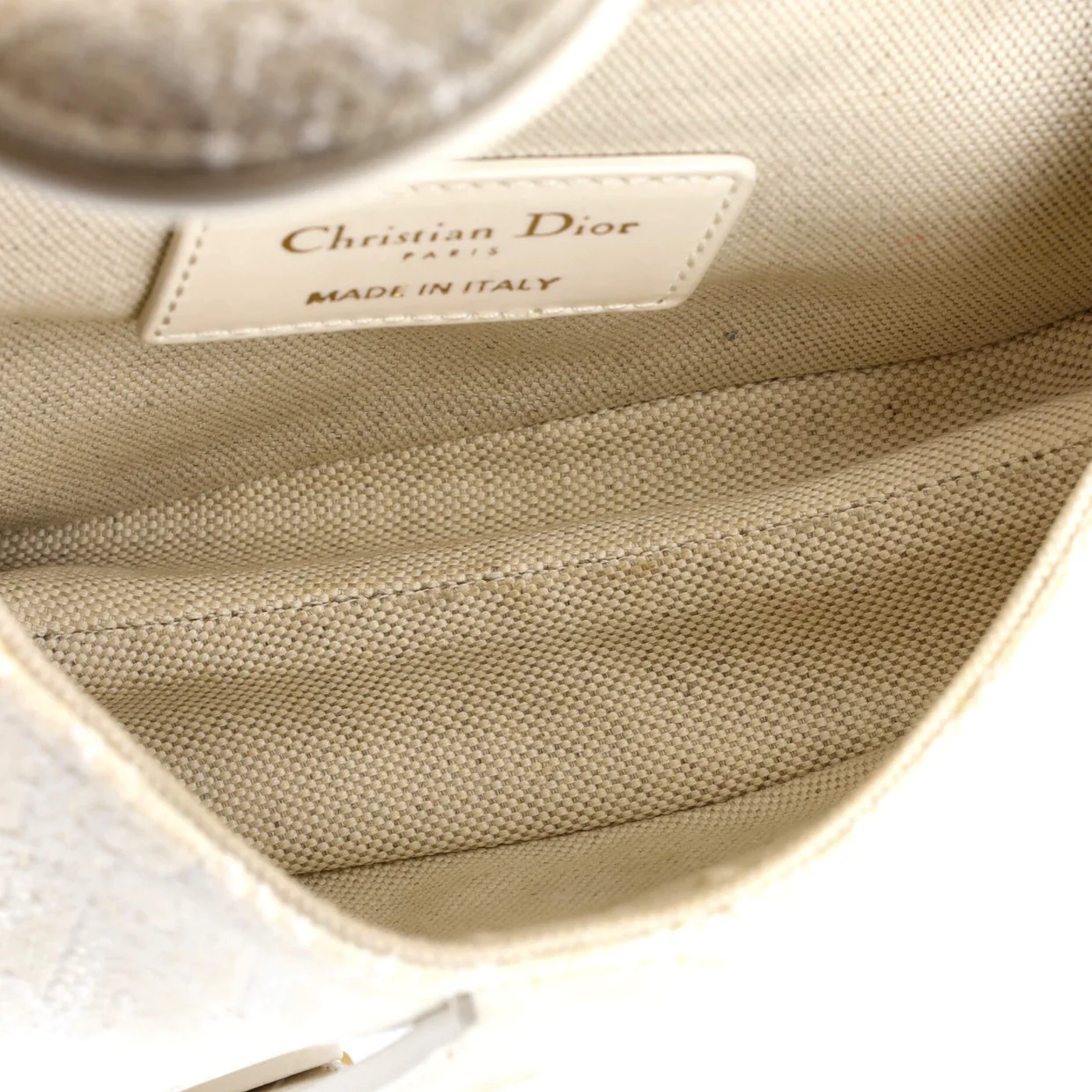 Saddle Handbag Oblique Canvas Mini - Deep Luxury