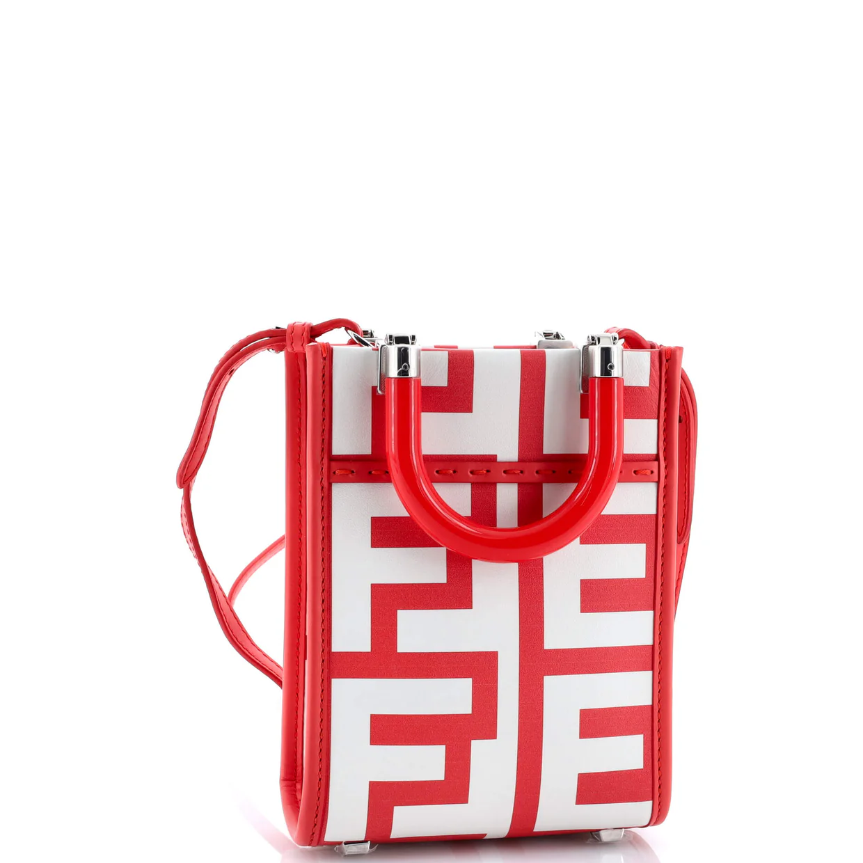 x Marc Jacobs Sunshine Shopper Tote Printed Leather Mini - Deep Luxury
