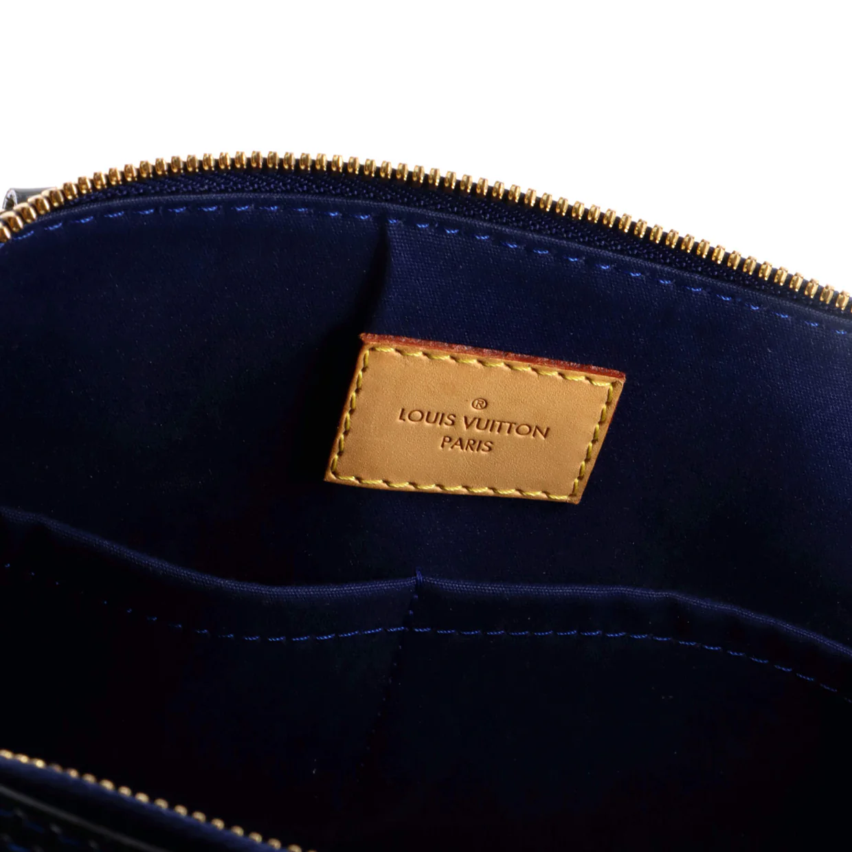 Alma Handbag Monogram Vernis PM - Deep Luxury