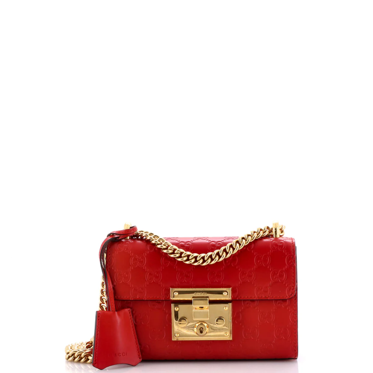 Padlock Shoulder Bag Guccissima Leather Small - Deep Luxury