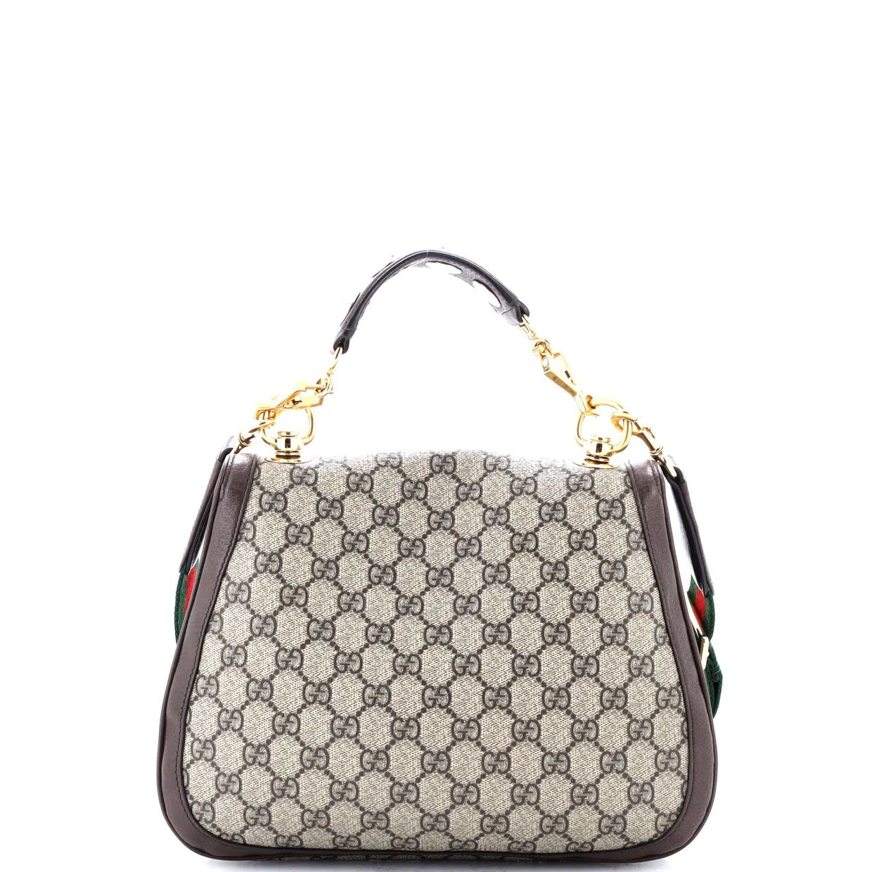 Blondie NM Top Handle Bag GG Coated Canvas Medium - Deep Luxury