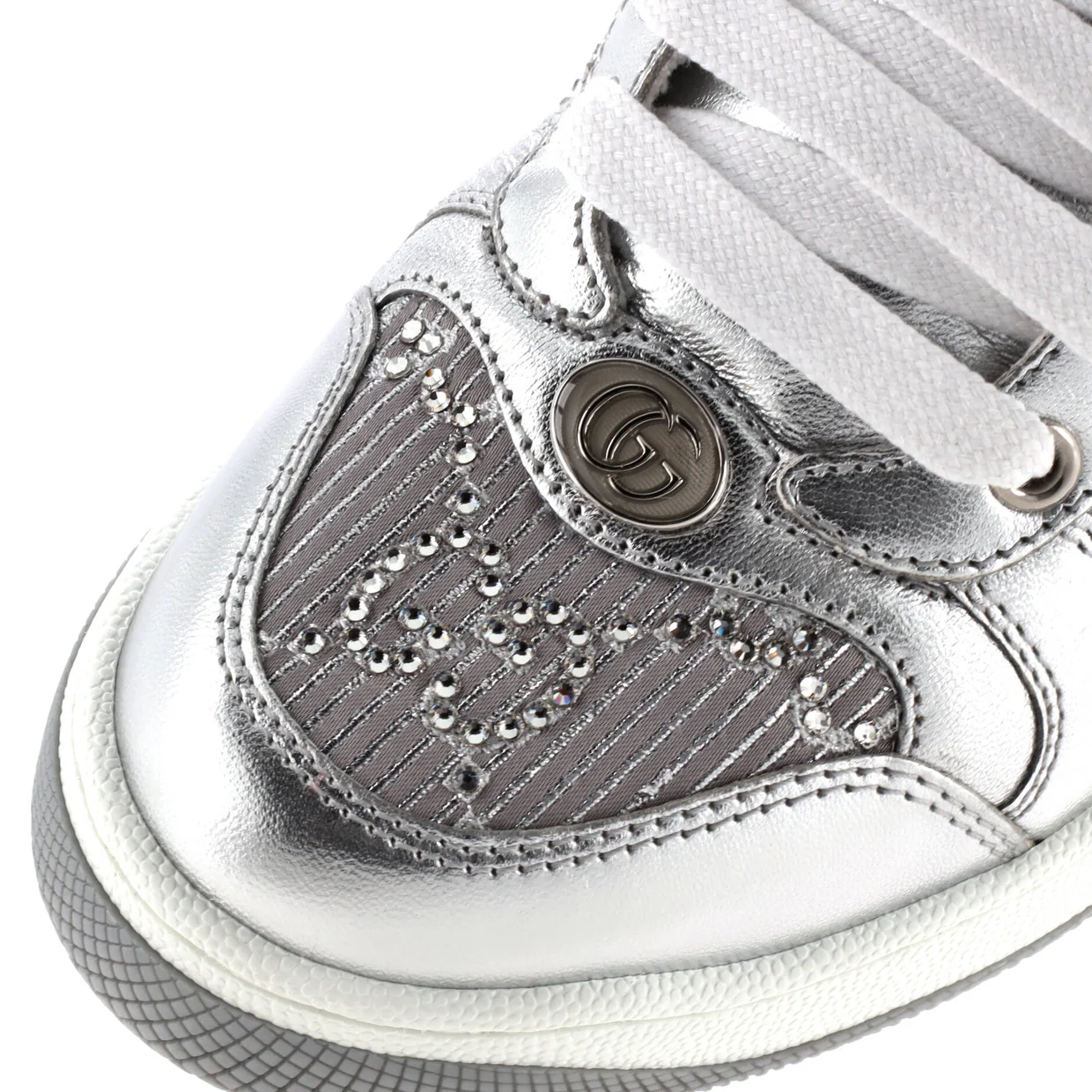 Screener Sneakers GG Canvas with Crystals - Deep Luxury