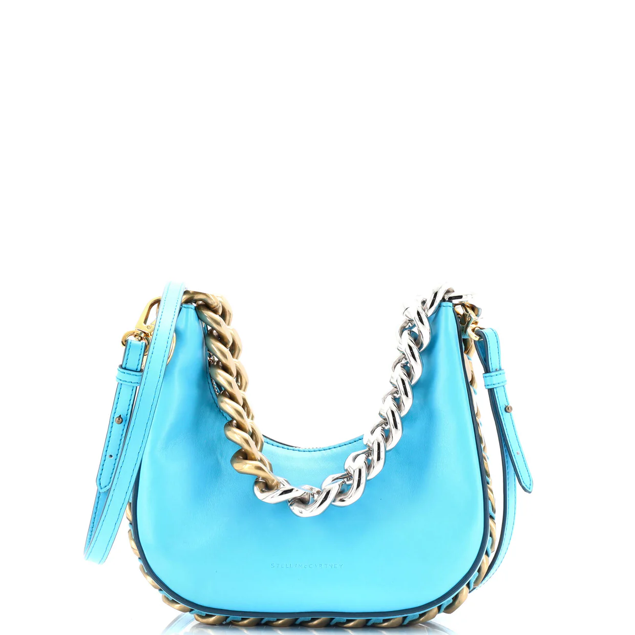 Frayme Zipped Hobo Bag Faux Leather Mini - Deep Luxury