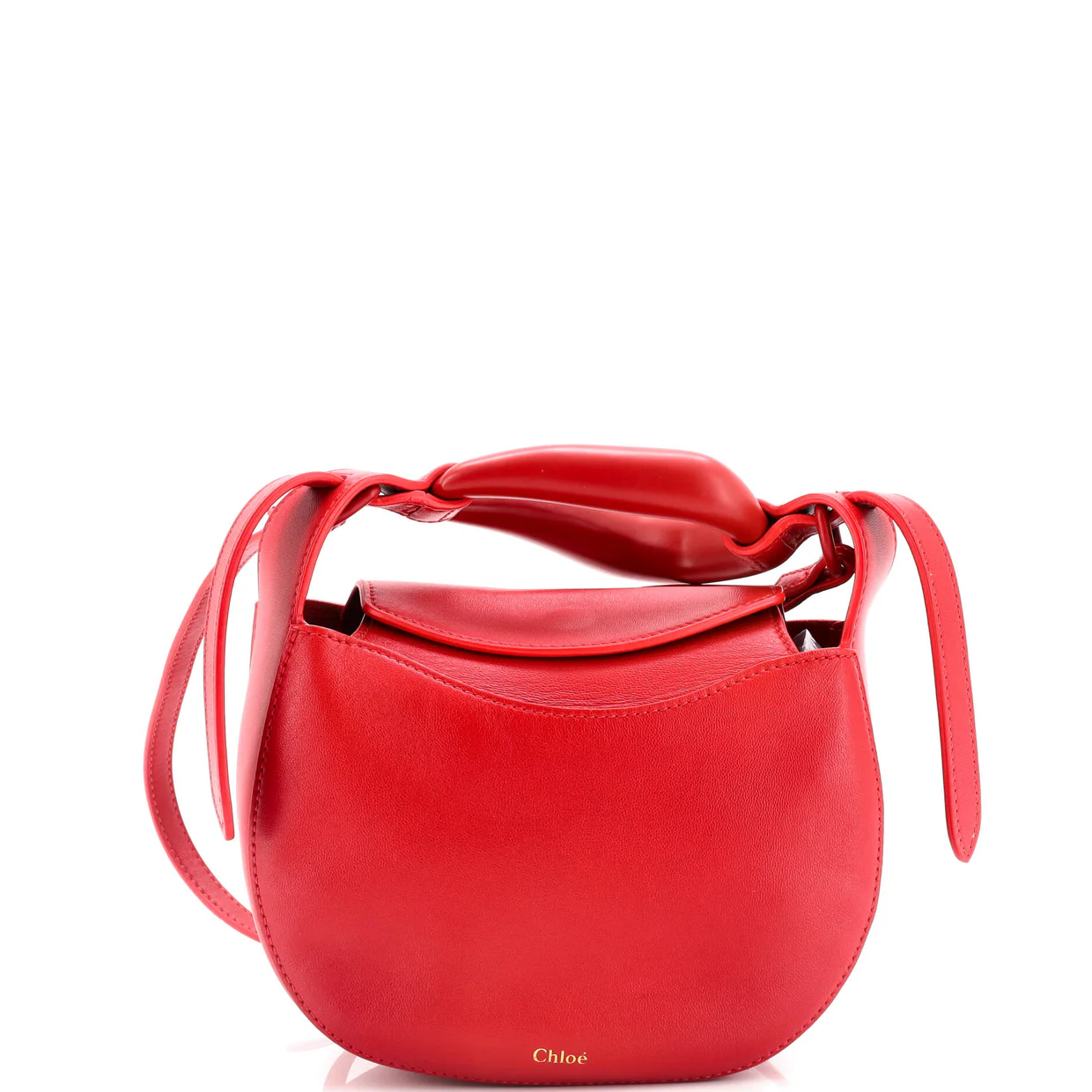 Kiss Purse Bag Leather Small - Deep Luxury