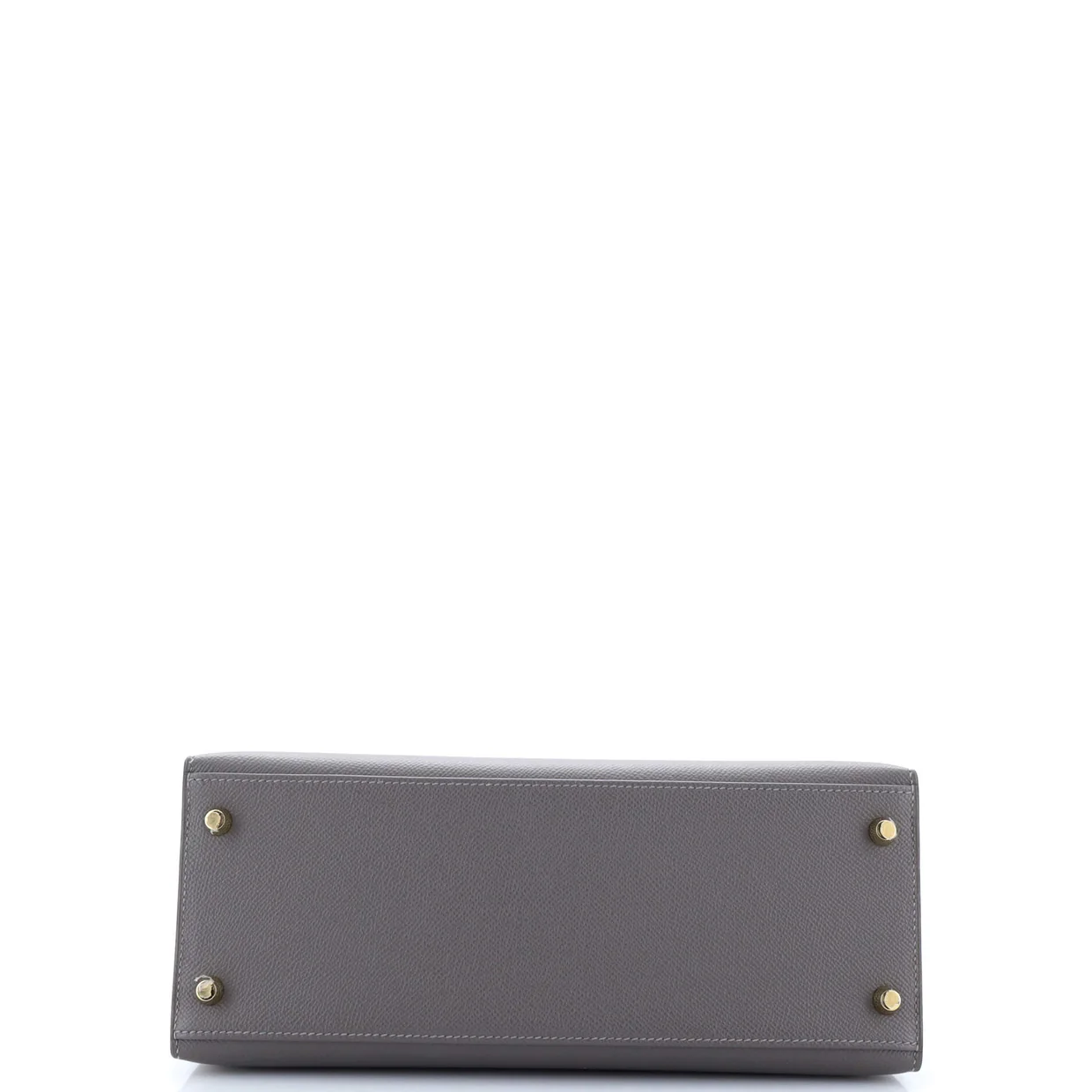 Kelly Handbag Grey Epsom with Gold Hardware 28 - Deep Luxury
